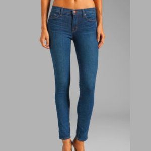 J Brand Skinny Leg Jeans in Dark Blue (Waltz)